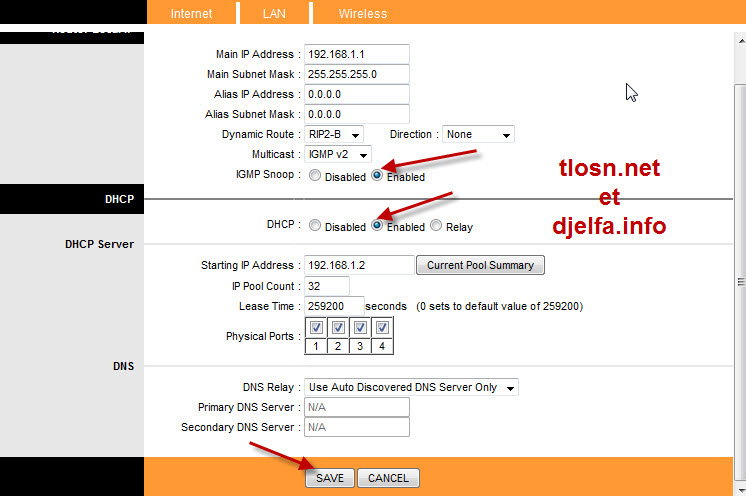 Configuration modem djaweb wifi extender